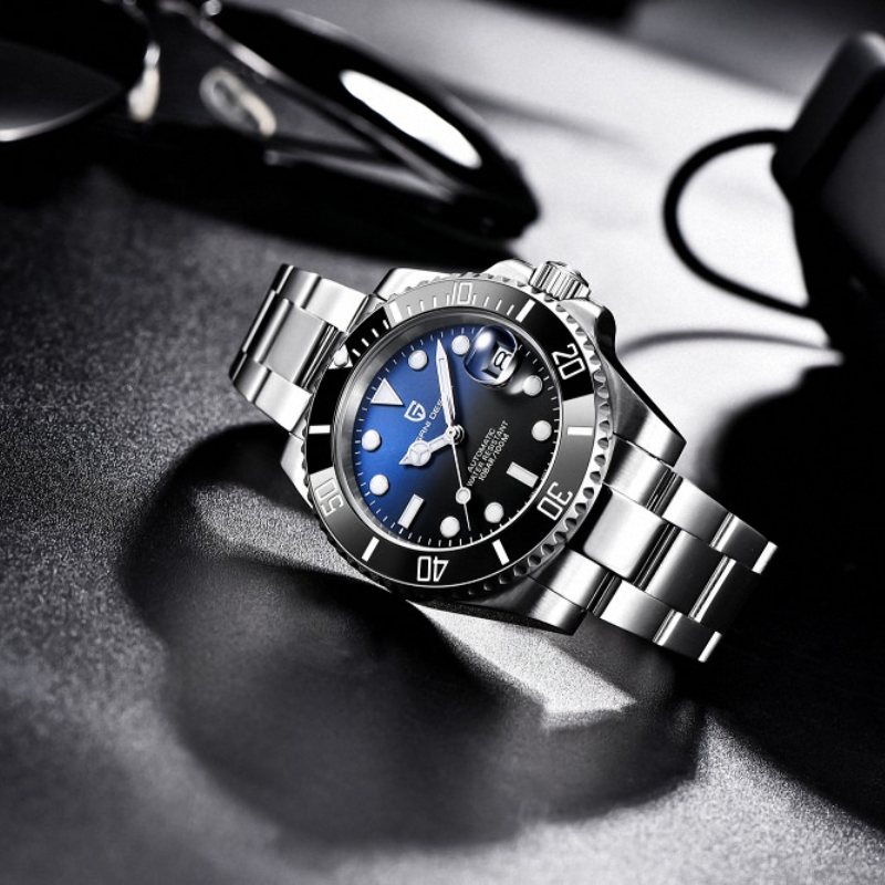 Pagani Design Submariner Blue-Black Combination Men's Watch